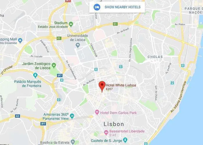 وايت لشبونة 3* Lisboa